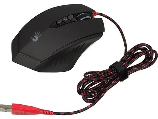 Мышь проводная игровая A4Tech Bloody V8M Max черный